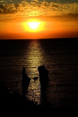 TRAMONTI Sicilia. Fotografie di Giulio Azzarello &copy;2020.