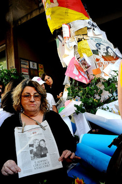 GIORNATE FALCONE E BORSELLINO a Palermo ogni anno. Fotografia di Giulio Azzarello &copy;2014.