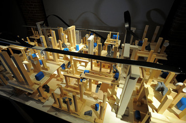 Mobile City installazione di Anne Clemence DeGrollee alla GAM di Palermo. Fotografie di Giulio Azzarello ©2017. Mobile City installazione di Anne Clemence DeGrollee alla GAM di Palermo. Fotografie di Giulio Azzarello ©2017.