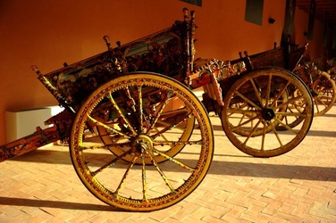MUSEO DEL CARRETTO SICILIANO D Aumale. Fotografie di Giulio Azzarello &copy;2018.