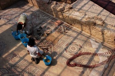 I MOSAICI della VILLA ROMANA DEL CASALE Piazza Armerina in Sicilia. Fotografie di Giulio Azzarello &copy;2014.