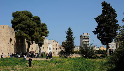CASTELLO di Mare dolce a Palermo archeo sito arabo normanno panoramiche e particolari. Fotografie di Giulio Azzarello &copy;2014.