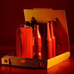 PIZZA ROSSA. Fotografia di Giulio Azzarello ©2023.