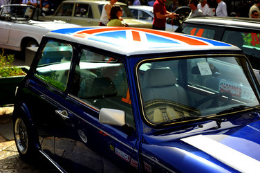 RADUNO di auto classiche MiniCooper. Fotografie di Giulio Azzarello &copy;2016.
