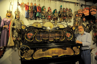 MIMMO CUTICCHIO puparo siciliano ritratti. Fotografie di Giulio Azzarello &copy;2014.