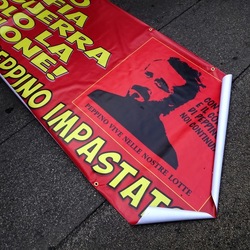 PEPPINO IMPASTATO. Fotografia di Giulio Azzarello &copy;2022.