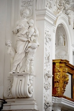 GLI STUCCHI DI GIACOMO SERPOTTA. Fotografie di Giulio Azzarello &copy;2018.