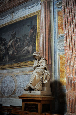 BASILICA di Santa Maria degli Angeli e dei Martiri a Roma. Fotografie di Giulio Azzarello &copy;2014.