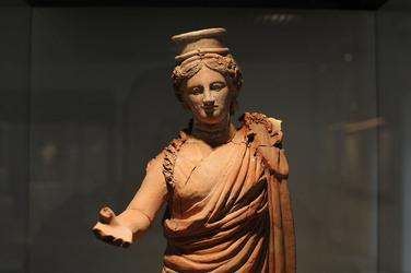 LA VENERE DI MORGANTINA e il suo ritorno dagli USA al museo archeologico di Aidone. Fotografie di Giulio Azzarello &copy;2014.