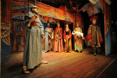 SAN FRANCESCO all Opera dei Pupi di Mimmo Cuticchio. Ogni momento fotografie di Giulio Azzarello &copy;2014.