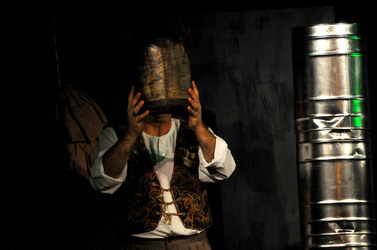 MARCO RENZI e il suo teatro. Fotografie di Giulio Azzarello ©2014.