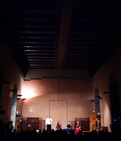 CARLO MAGNO spettacolo epico di e con Mimmo Cuticchio. Fotografie di Giulio Azzarello &copy;2014.