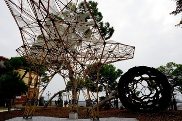 VENEZIA installazioni collaterali Biennale di Architettura Contemporanea. Fotografie di Giulio Azzarello &copy;2022.