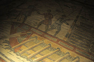 I MOSAICI della VILLA ROMANA DEL CASALE Piazza Armerina in Sicilia. Fotografie di Giulio Azzarello &copy;2014.