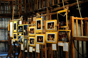 TRADIZIONI IN VIAGGIO mostra di pupi di Mimmo Cuticchio. Fotografie di Giulio Azzarello &copy;2014.