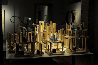 Mobile City installazione di Anne Clemence DeGrollee alla GAM di Palermo. Fotografie di Giulio Azzarello ©2017. Mobile City installazione di Anne Clemence DeGrollee alla GAM di Palermo. Fotografie di Giulio Azzarello ©2017.