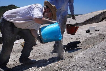 IL CRETTO DI BURRI a Gibellina in Sicilia. Fotografie di Giulio Azzarello &copy;2014.