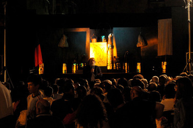 MARCO RENZI e il suo teatro. Fotografie di Giulio Azzarello ©2014.