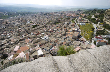 CORLEONE paese e comune siciliano panorami e particolari. Fotografie di Giulio Azzarello ©2014.