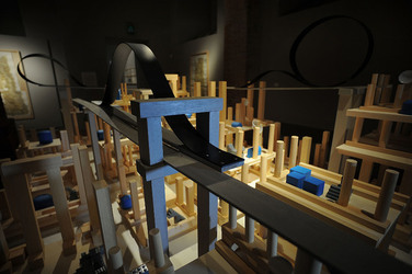 Mobile City installazione di Anne Clemence DeGrollee alla GAM di Palermo. Fotografie di Giulio Azzarello ©2017. Mobile City installazione di Anne Clemence DeGrollee alla GAM di Palermo. Fotografie di Giulio Azzarello ©2017.