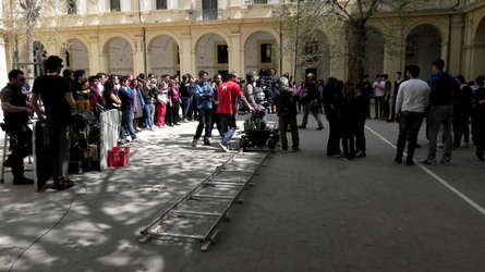 CONVITTO FALCONE di P.Scimeca per Giovanni Falcone nel suo 20simo. Foto di scena e set di Giulio Azzarello &copy;2014.