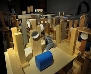 Mobile City installazione di Anne Clemence DeGrollee alla GAM di Palermo. Fotografie di Giulio Azzarello ©2017. Mobile City installazione di Anne Clemence DeGrollee alla GAM di Palermo. Fotografie di Giulio Azzarello ©2017.