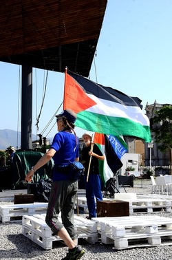 FREEDOM FLOTTILA verso Gaza da Palermo. Fotografie di Giulio Azzarello ©2018. FREEDOM FLOTTILA verso Gaza da Palermo. Fotografie di Giulio Azzarello ©2018.