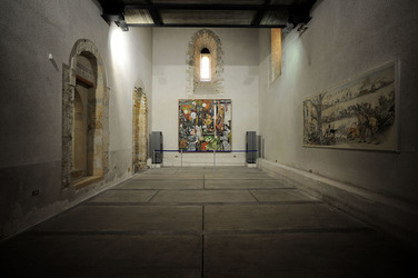 LA SALA DEGLI ARCHI allo Steri di Palermo. Fotografie di Giulio Azzarello &copy;2014.