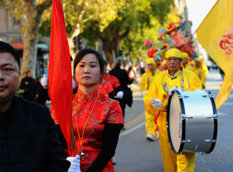 CAPODANNO CINESE panoramiche e particolari. Fotografie di Giulio Azzarello &copy;2014.