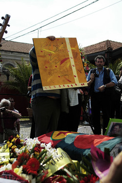 DINO FRISULLO pacifista universale un ricordo. Fotografie di Giulio Azzarello ©2014.