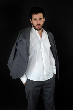 ALESSANDRO ACCARDI attore italiano. Fotografie di Giulio Azzarello &copy;2018.