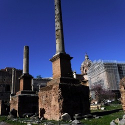 FORI IMPERIALI Roma. Fotografie di Giulio Azzarello &copy;2020.