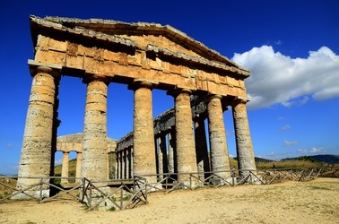 SEGESTA sito archeologico. Fotografie di Giulio Azzarello ©2018.