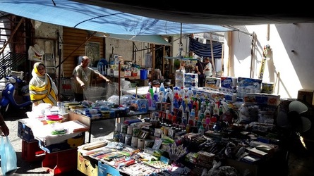 IL MERCATO DI BALLAR&ograve; a Palermo. Fotografie di Giulio Azzarello &copy;2018.
