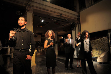 HAROLD PINTER drammaturgo inglese al teatro Candelai di Palermo. Fotografie di Giulio Azzarello ©2014. HAROLD PINTER drammaturgo inglese al teatro Candelai di Palermo. Fotografie di Giulio Azzarello ©2014.