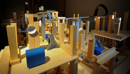 Mobile City installazione di Anne Clemence DeGrollee alla GAM di Palermo. Fotografie di Giulio Azzarello ©2017. Mobile City installazione di Anne Clemence DeGrollee alla GAM di Palermo. Fotografie di Giulio Azzarello ©2017.