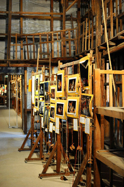 TRADIZIONI IN VIAGGIO mostra di pupi di Mimmo Cuticchio. Fotografie di Giulio Azzarello &copy;2014.