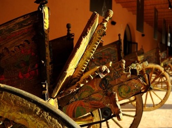 MUSEO DEL CARRETTO SICILIANO D Aumale. Fotografie di Giulio Azzarello &copy;2018.