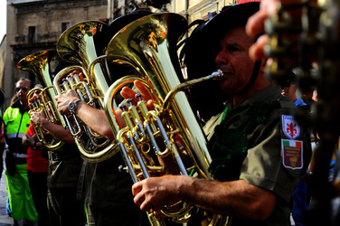RADUNO di Bersaglieri. Fotografie di Giulio Azzarello &copy;2016.