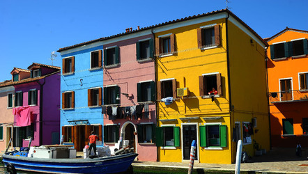 BURANO laguna di Venezia. Fotografie di Giulio Azzarello &copy;2016.