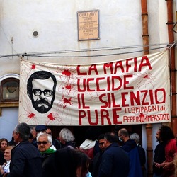 PEPPINO IMPASTATO. Fotografia di Giulio Azzarello &copy;2022.