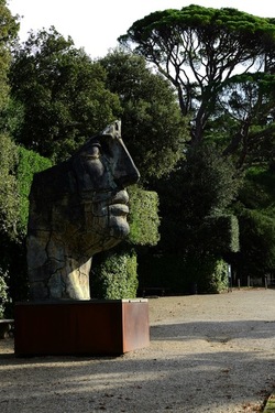 IGOR MITORAJ Giardino di Boboli. Fotografie di Giulio Azzarello &copy;2022.