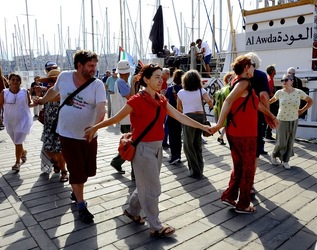FREEDOM FLOTTILA verso Gaza da Palermo. Fotografie di Giulio Azzarello ©2018. FREEDOM FLOTTILA verso Gaza da Palermo. Fotografie di Giulio Azzarello ©2018.