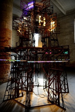 BIENNALE ARTE CONTEMPORANEA di Venezia Arsenale. Fotografie di Giulio Azzarello &copy;2020.