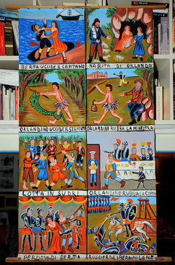 OPERA DEI PUPI dei maestri Mimmo e Nino Cuticchio. Fotografie di Giulio Azzarello &copy;2014.