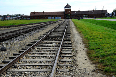 AUSCHIWITZ BIRKENAU il luogo della storia il campo. Fotografie di Giulio Azzarello &copy;2016.