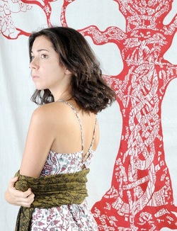 ISABELLA SCIORTINO attrice italiana. Fotografie di Giulio Azzarello &copy;2018.