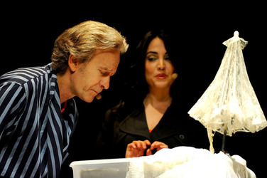 IL CABARET di Moschella Mul&egrave; attori e registi siciliani italiani. Foto di Giulio Azzarello &copy;2014.