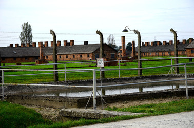 AUSCHIWITZ BIRKENAU il luogo della storia il campo. Fotografie di Giulio Azzarello &copy;2016.