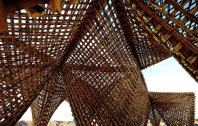 STRUTTURA di LEGNO BIENNALE di ARCHITETTURA di VENEZIA. Foto di G.Azzarello ©2018. STRUTTURA di LEGNO BIENNALE di ARCHITETTURA di VENEZIA. Foto di G.Azzarello ©2018.